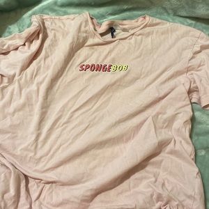 Pink Spongebob shirt